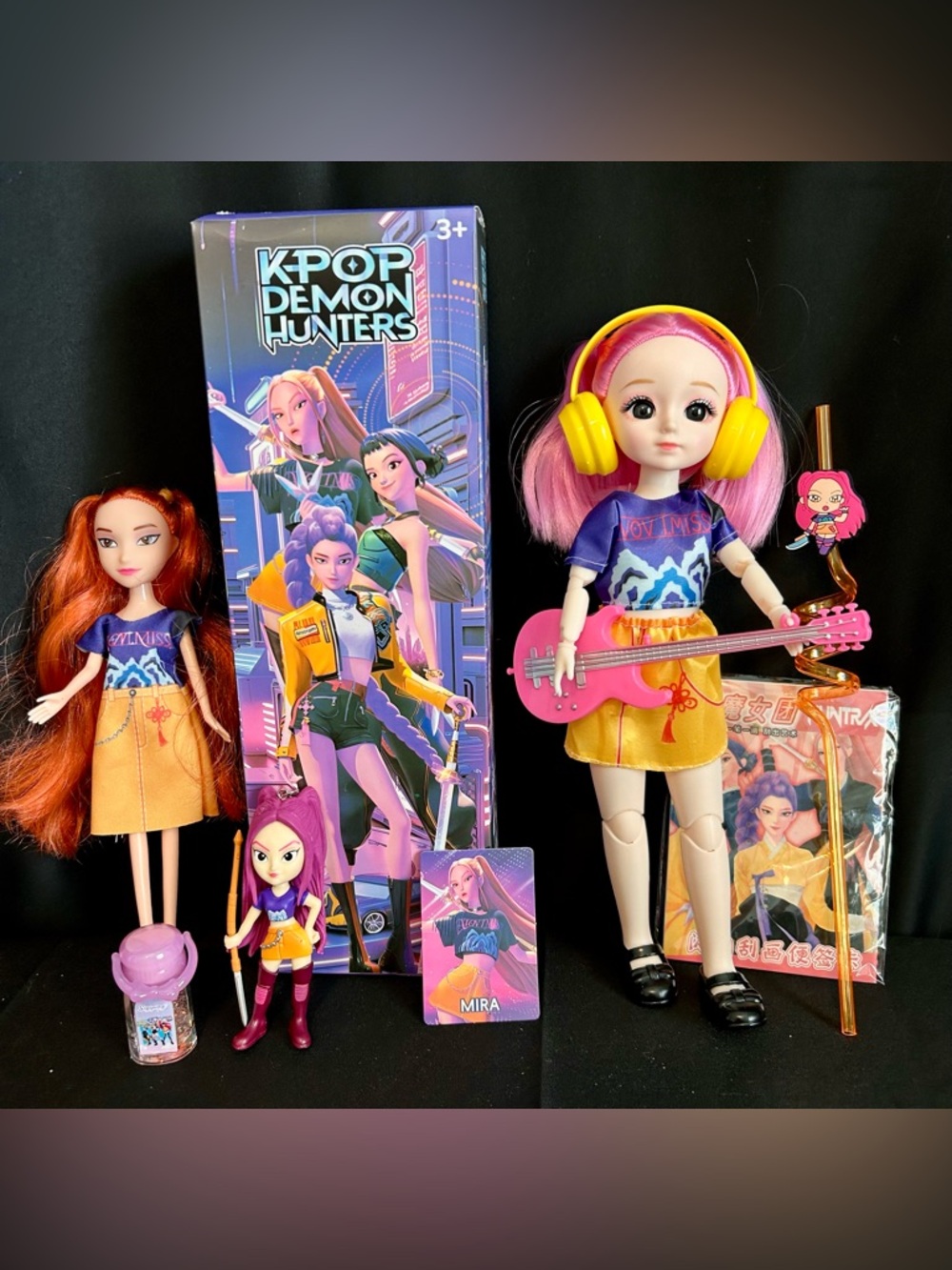 KPOP Demon Hunters Mira dolls and more